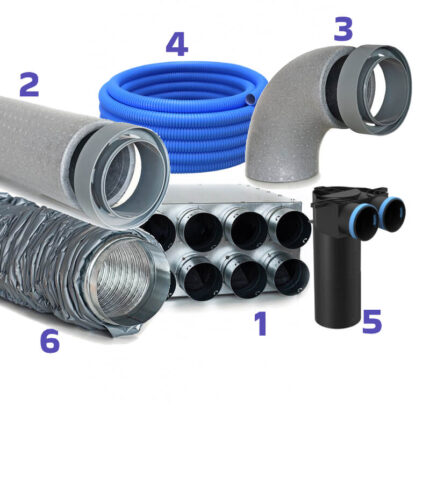 Komplektas 4 patalpoms